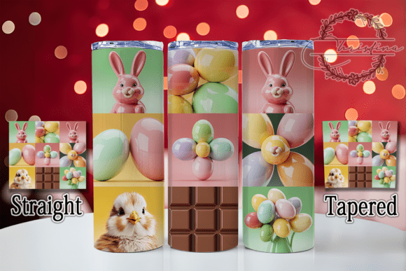 3D Floral Spring Bunny Tumbler: A Vibrant Design for Creative Drinkware Projects