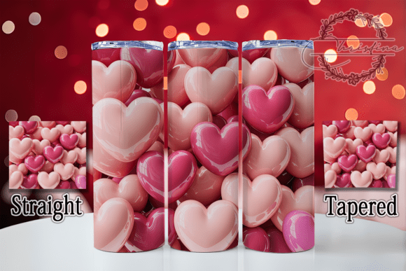 3D Pink Puffy Heart Tumbler: A Stylish and Practical Addition to Your Drinkware Projects