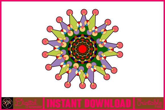 Mandala 3D Layered SVG Cut File 13