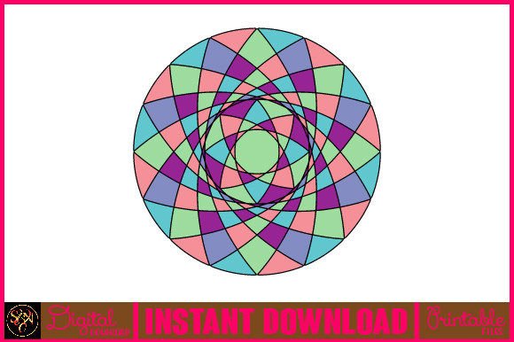 Mandala 3D Layered SVG Cut File 18: A Versatile Design Asset for Creative Projects