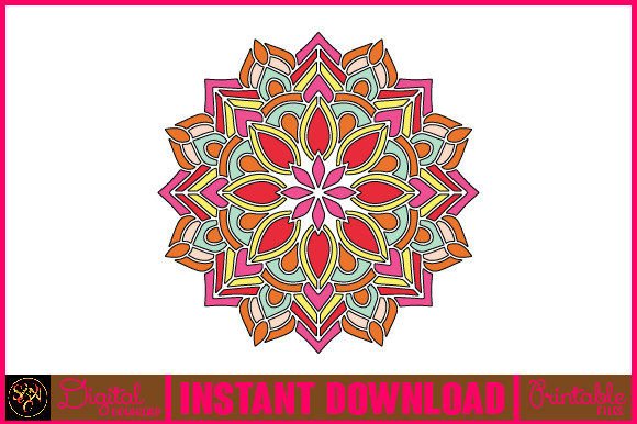 Mandala 3D Layered SVG Cut File-199: Creative Applications