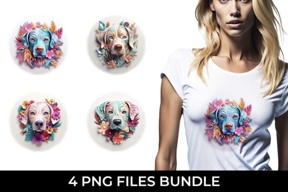 The Intersection of Whimsy and Commerce: Leveraging 3D Floral Labrador Retriever Sublimation in Modern Print-on-Demand Strategies